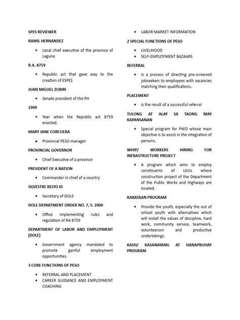 spes reviewer pdf|GUIDELINES ON THE IMPLEMENTATION OF THE SPECIAL .